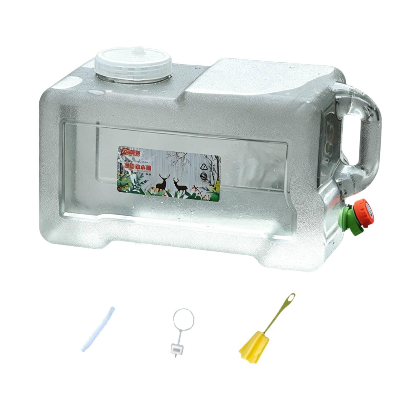 Camping-Wasserbehälter, Outdoor-Eimer, Tank, Verlängerungsschlauch, Getränkespender, Wasserbehälter für, Händewaschen, Picknick, Grillen