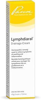 Pascoe – Lymphdiaral Drainage Cream – 40 G – Homeopathic remedy used to relieve symptoms of swelling and inflammation such as pain, fever and swollen lymph nodes due to injury or recurrent conditions such as earaches, tonsillitis and sinusitis – Steroid-free, cortisone-free, Homeopathic cream – Calendula