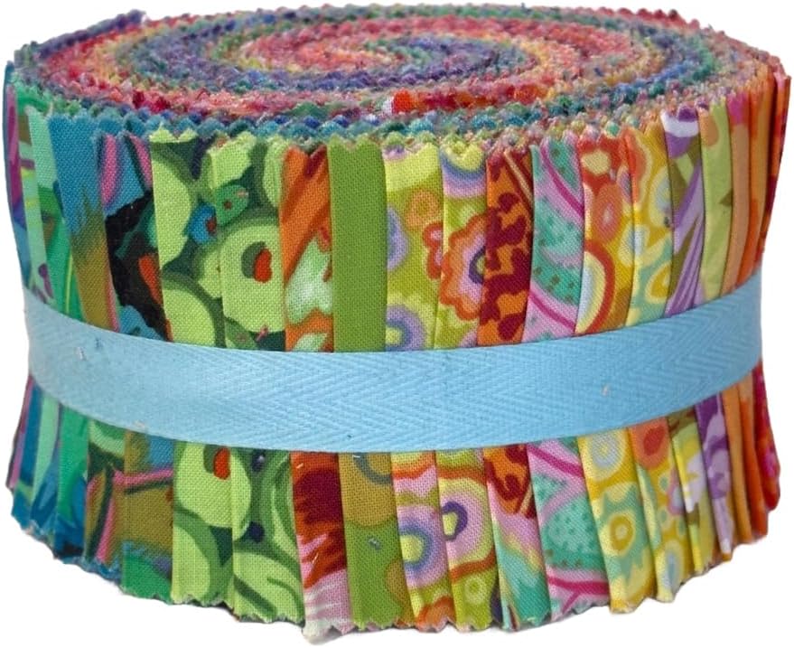 Classics Plus Spectrum Design Roll (40 Pieces) by Kaffe Fassett Collective for FreeSpirit (FB4DRGP.Spectrum)