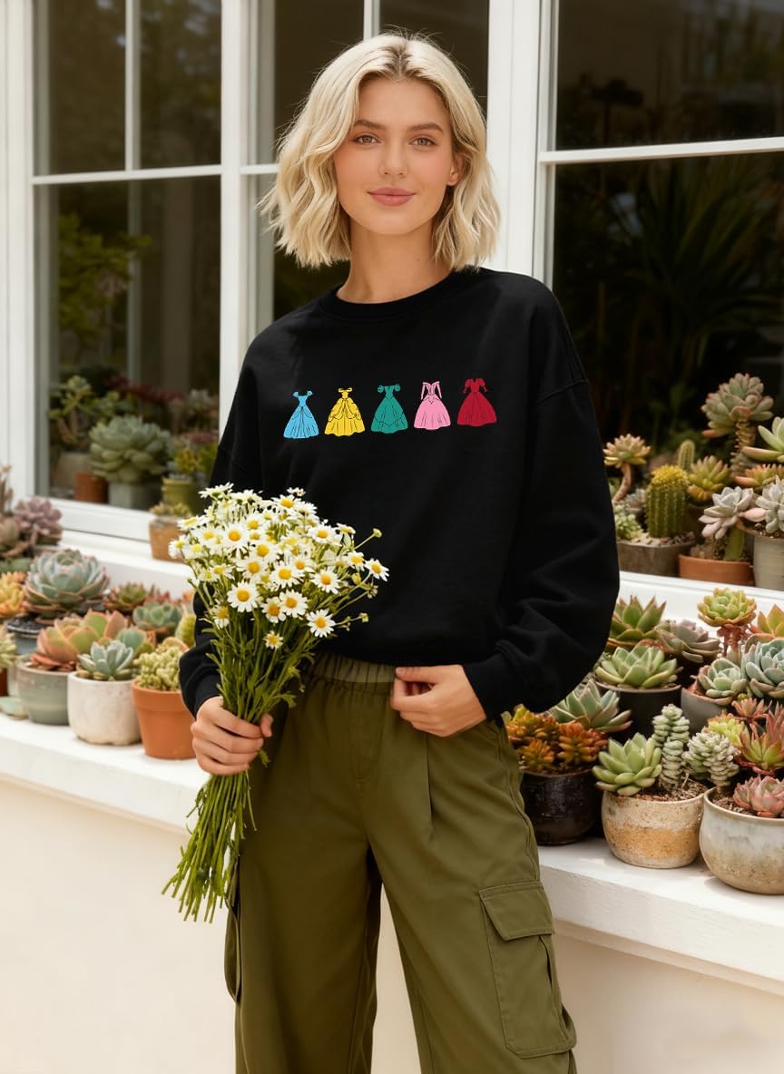 Magic Kingdom Sweatshirts for Women Practical Magic Sweatshirt Graphic Sweatshirt Family Vacation Sweater - Image 2