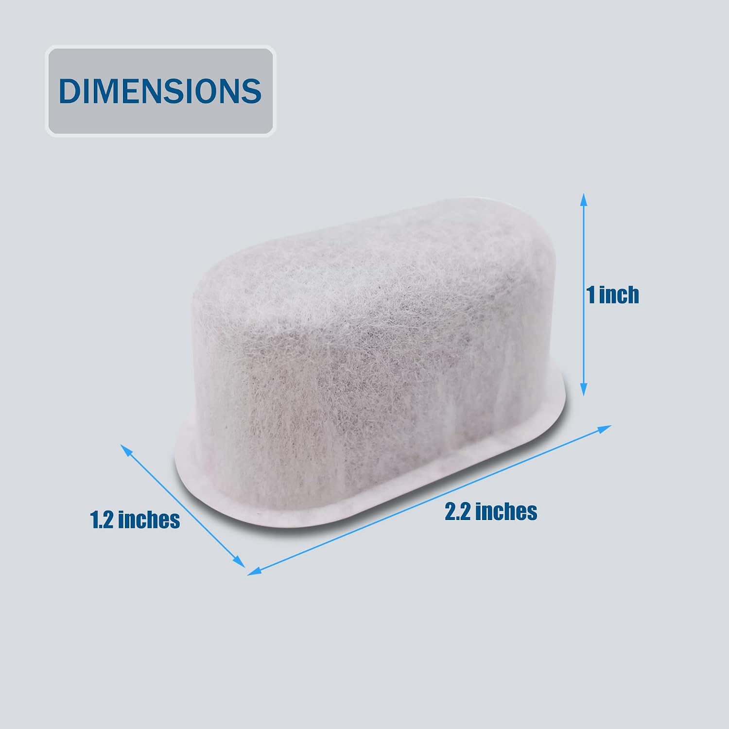 6Pcs Advanced Water Filter Cartridges for Mr. Coffee Easy Measure image 4
