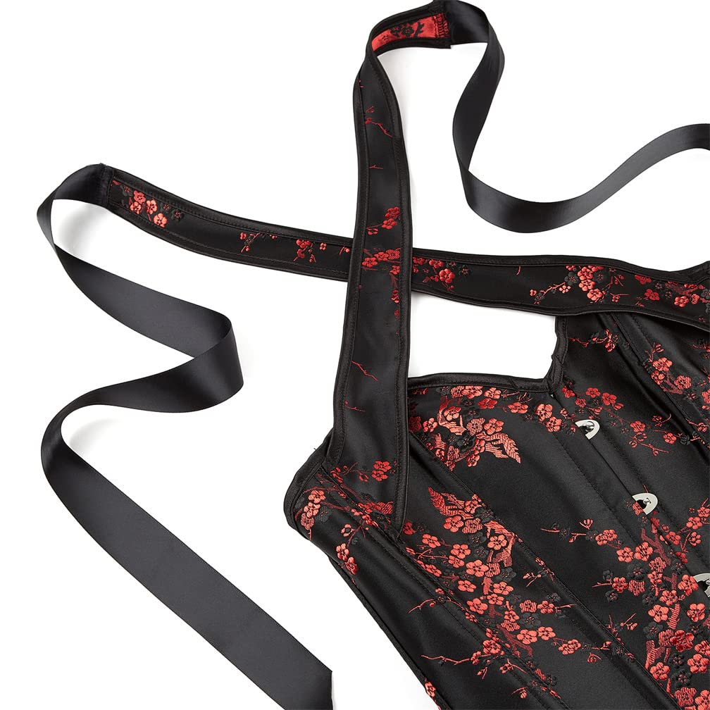 Corsetti Donna Eleganti Corpetti Gotici Top a Bustino