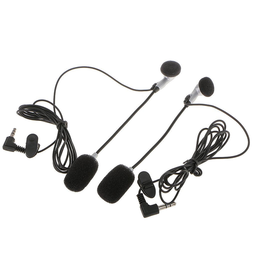 Fashion My Day Motorbike Motorcycle Helmet to Helmet Intercom Headset MP3 Input Black-image-6