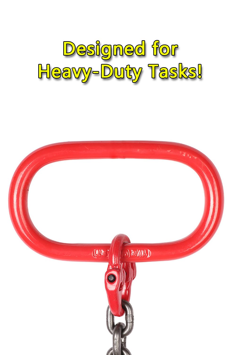 Master Link 6610lbs 1 Pack Heavy Duty Master Link G80 Alloy Steel Heavy Duty Chain Lifting Ring for High-Intensity Operations and Rigging Applications【3.0T】 - Image 4