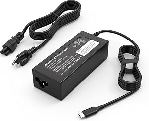 DECSZDY Replacement for HP Chromebook Charger 45W USB C