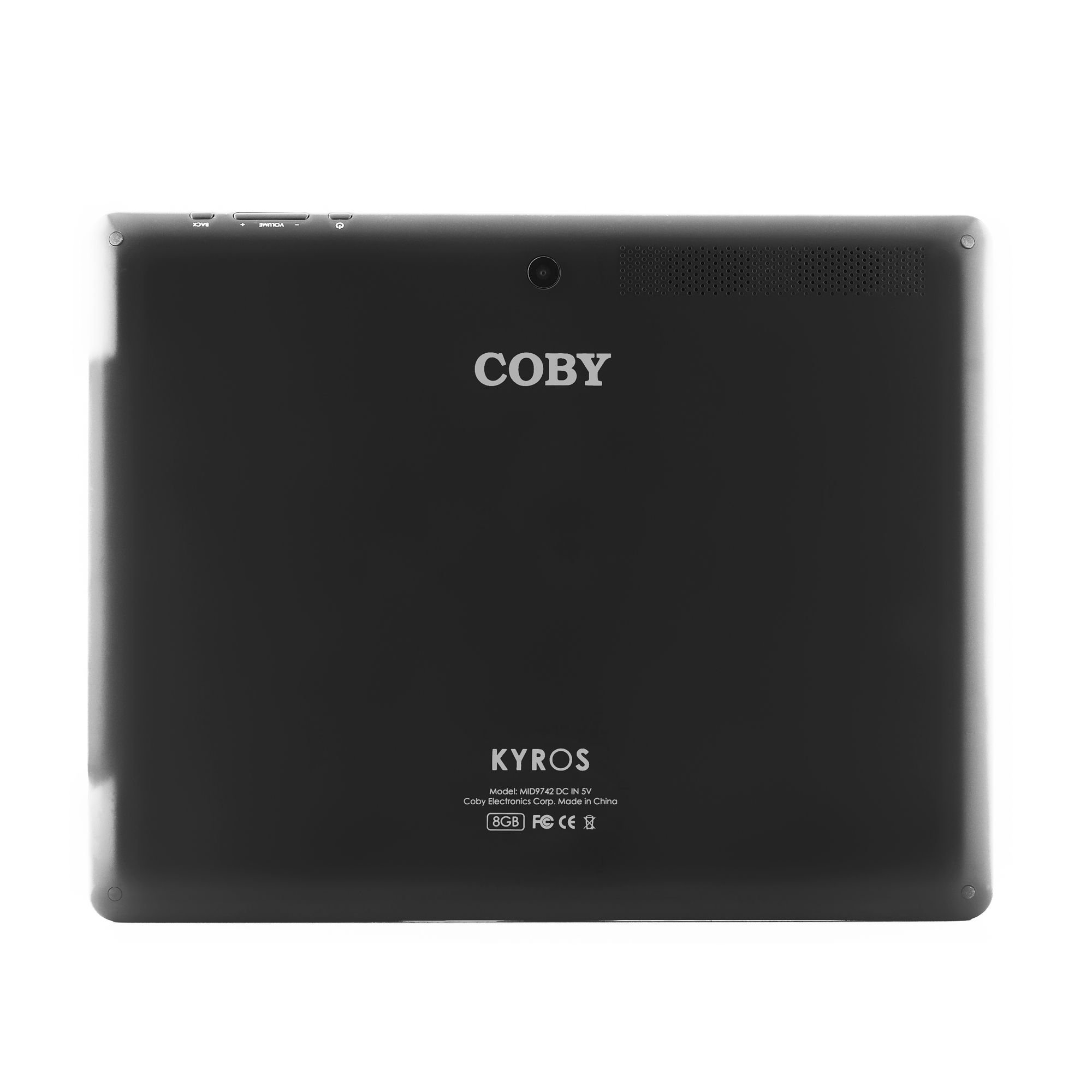 Coby Kyros 9.7-Inch Android 4.0 8 GB 4:3 Capacitive Multi-Touchscreen Internet Tablet with Built-In Camera, Black MID9742-8