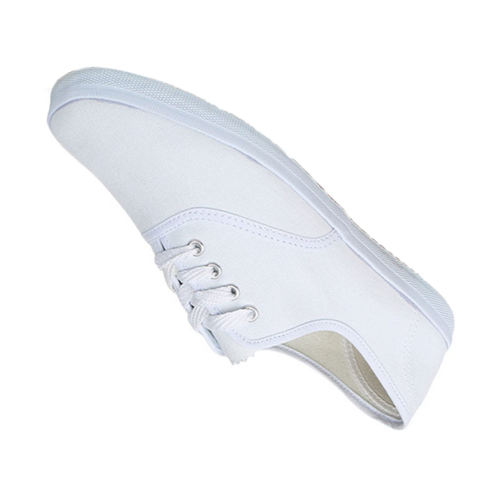 Zapatillas de artes marciales GUOANFG blancas de lona para Taekwondo, Kung Fu y Wushu
