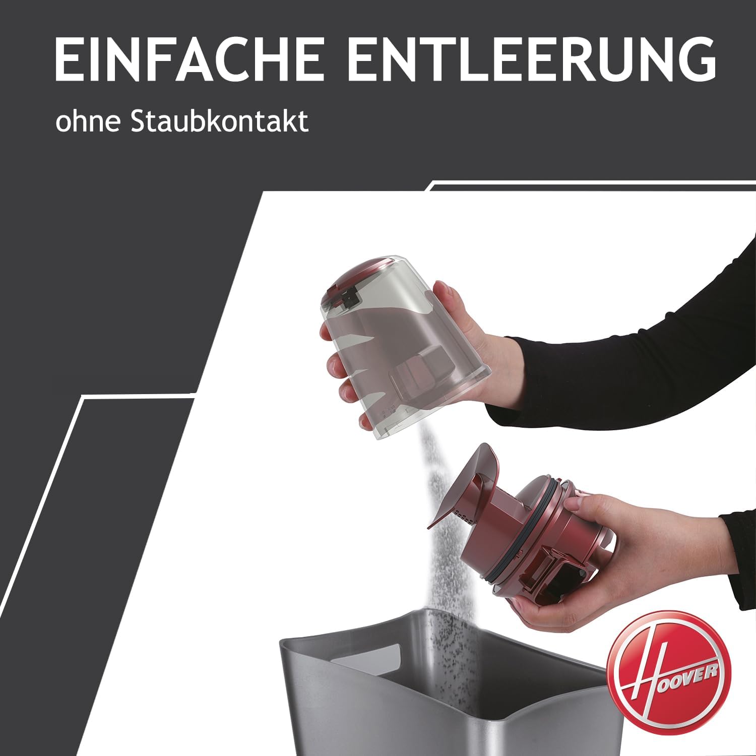 Hoover MBC500 Milbensauger mit UV-Licht, bekämpft Bettwanzen – 3in1 Matratzensauger entfernt 99,9% Bakterien, Allergene, Staub-Milben von Sofas, Polster – Matratzenreiniger für Allergiker