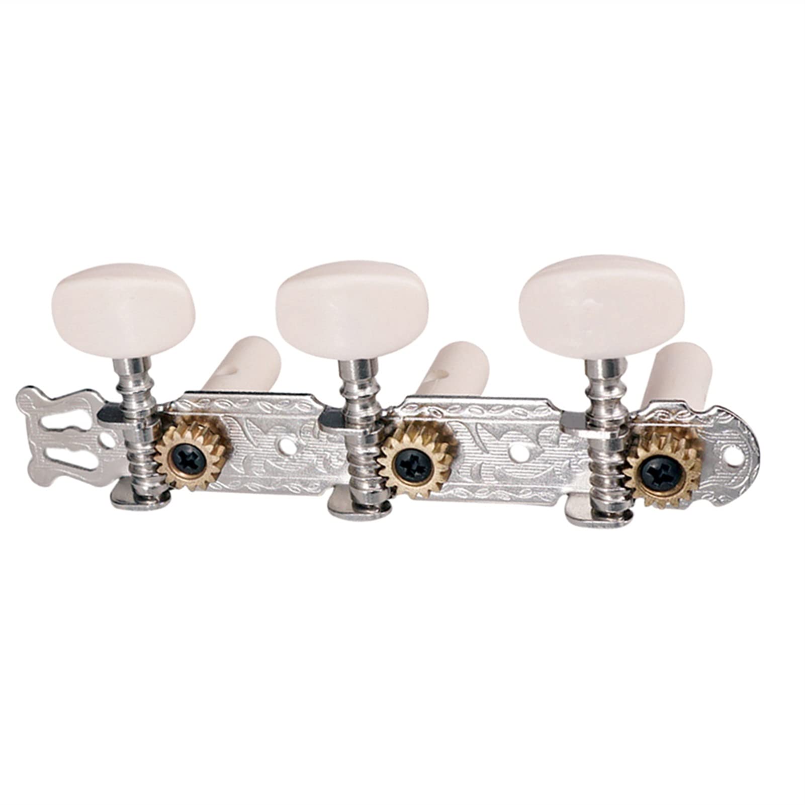 2 Piezas De Guitarra Clásica Sintonizador De Cuerdas Tuning Pegs & Nylonstrings para Piezas De Guitarra Clásica Acústica Clavijas Afinación