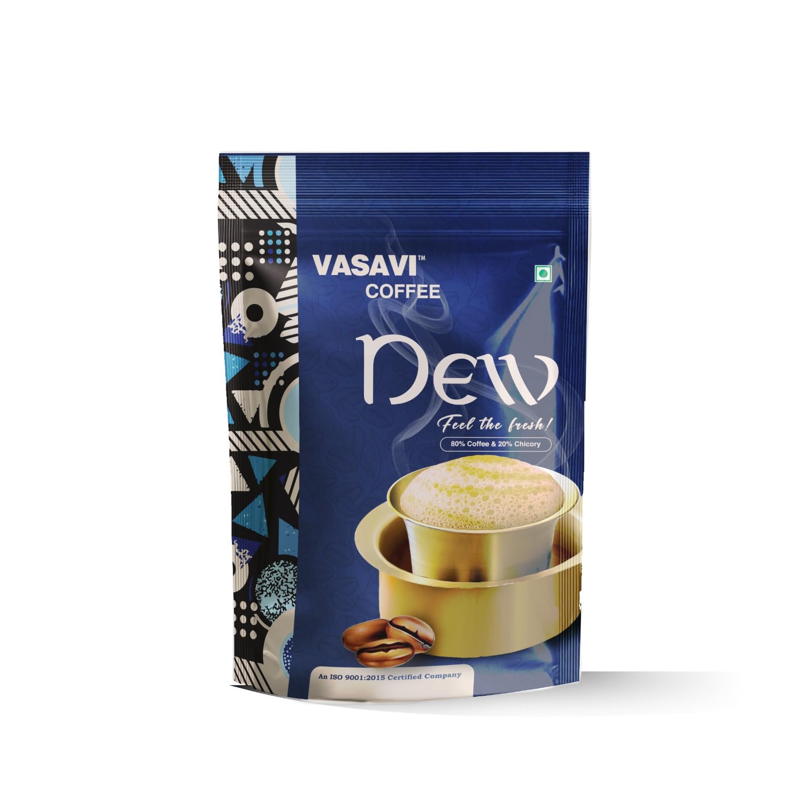 Vasavi Filter DEW Coffee, 500gm Pouch, Chicory Mix With Strong Taste & Rich Aroma, With Flavour Easy to Prepare, Long-Lasting Freshness-image-12