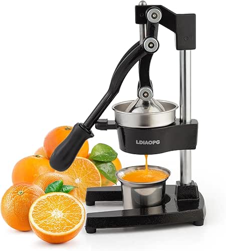 Cast Iron manual juicer, Hand Citrus juicer press, Orange Lemon