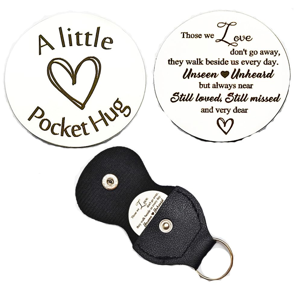 RFTWXHPNPocket Hug Token Gift Keychain Christmas Birthday Gifts Long Distance Relationship Hug Tokens Keepsake Pocket Hugs