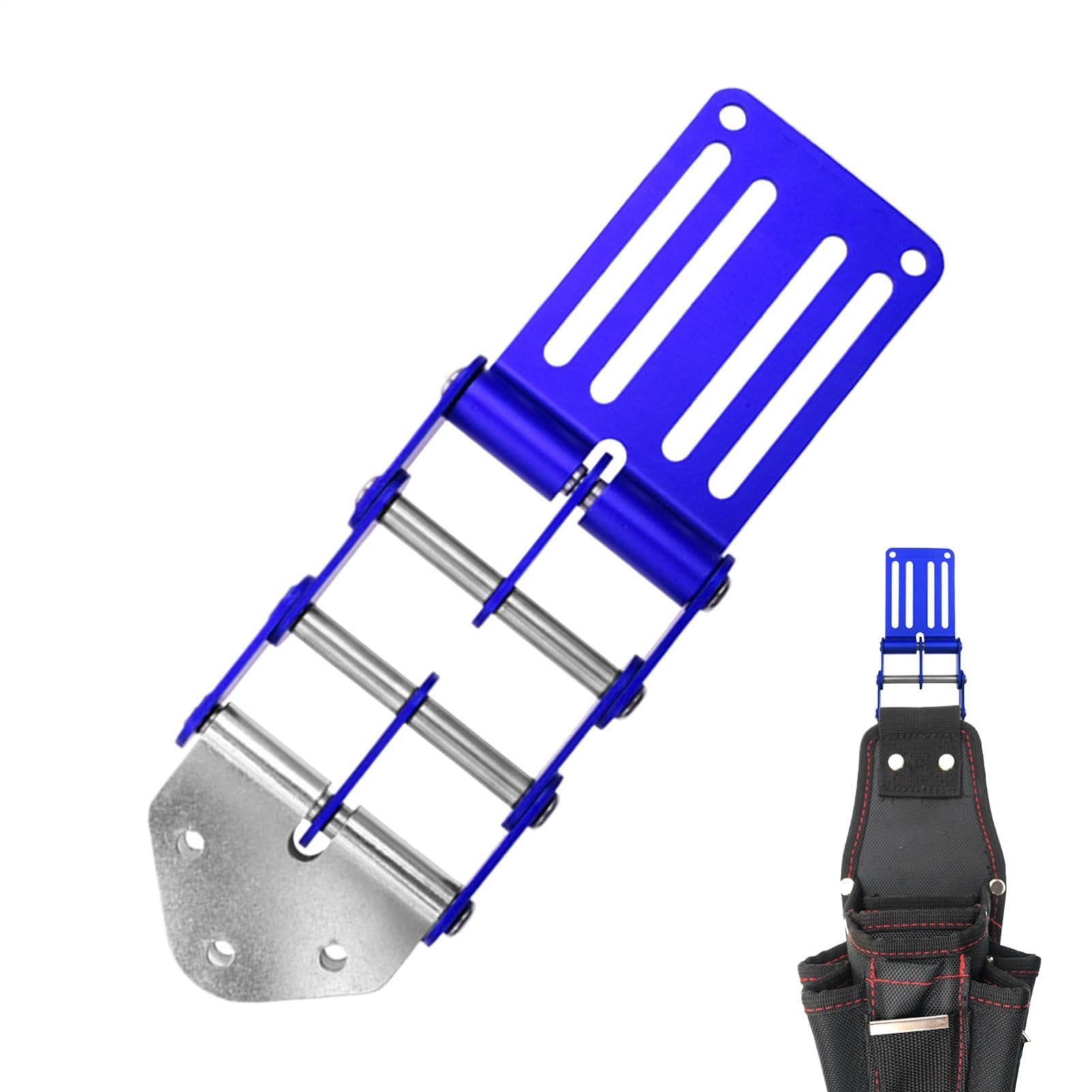 Ganci per Utensili | Supporto per Passante per Cintura in alluminio | Supporto per Strumenti di Cintura | per Chiave, Metro Nastro, Trapano, Martello, Torcia, Cantiere, Lavori E Attività
