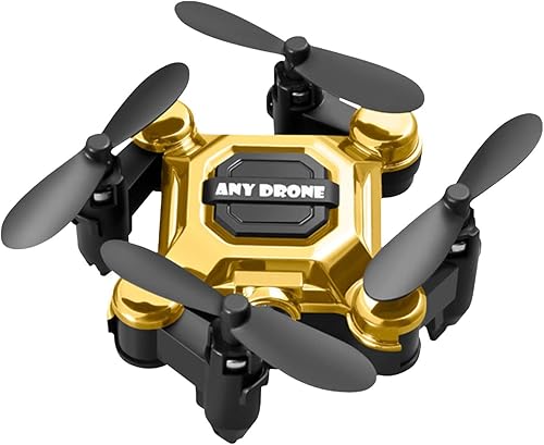 Gold Plus Drone 4K Cámara 2.4G Wifi Fpv Drone para principiantes Flip Drone para niños con despegue y aterrizaje Altitude Hold App Con