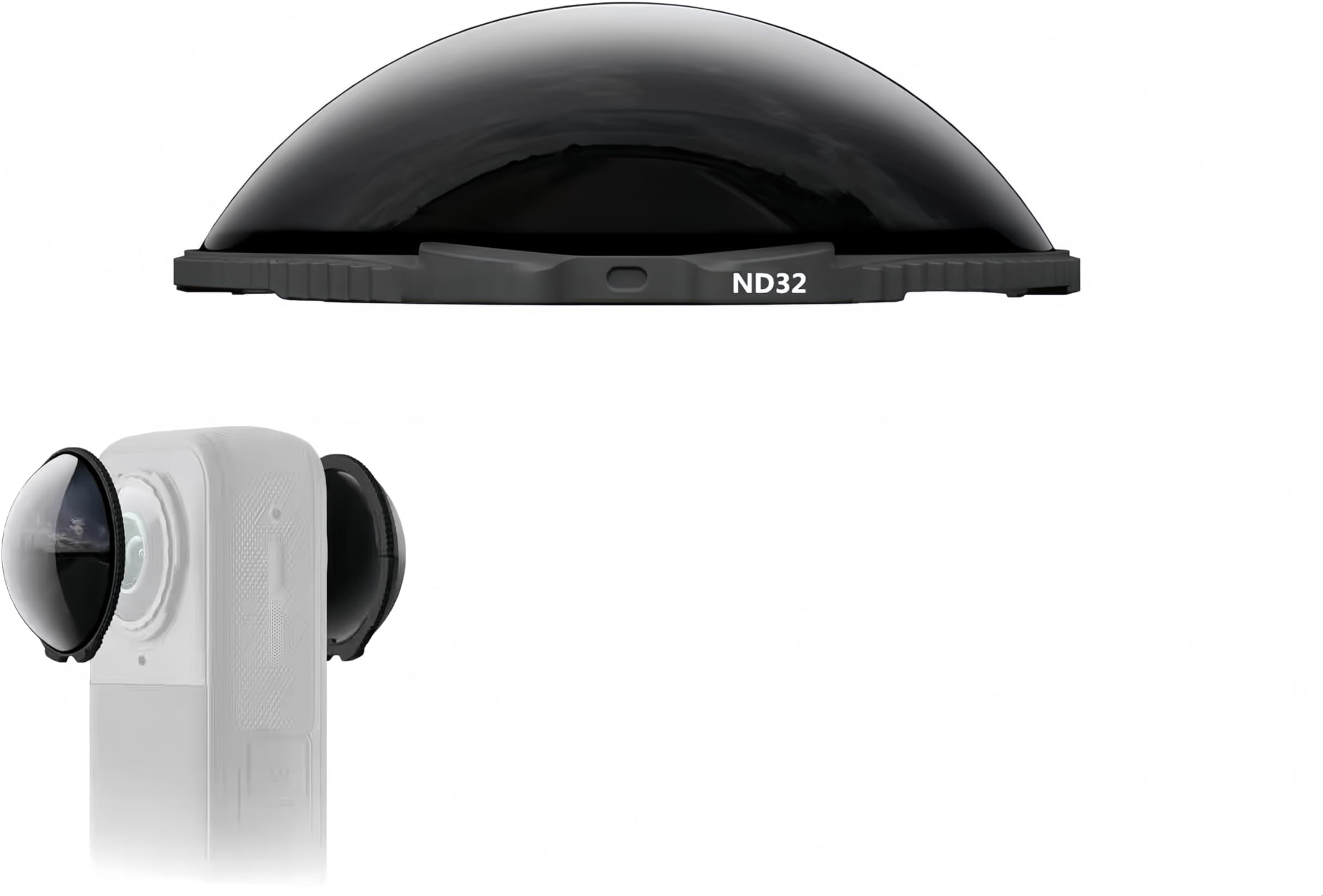 ND Filter Set Compatible with Insta360 X5, Optical Glass ND16/ND32/ND64 Lens for Cinematic Video & Reduced Light Exposure (ND32)