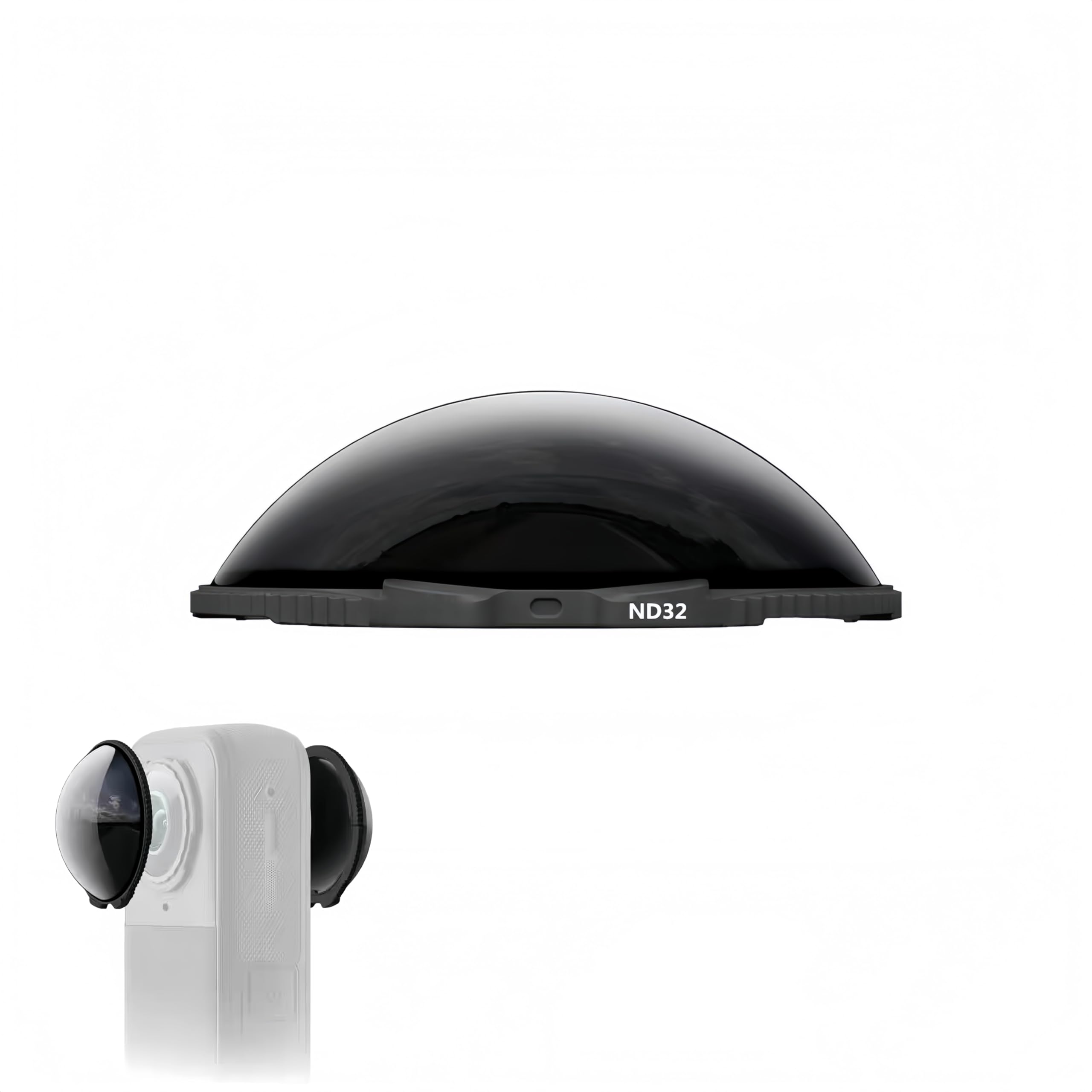 ND Filter Set Compatible with Insta360 X5, Optical Glass ND16/ND32/ND64 Lens for Cinematic Video & Reduced Light Exposure (ND32)