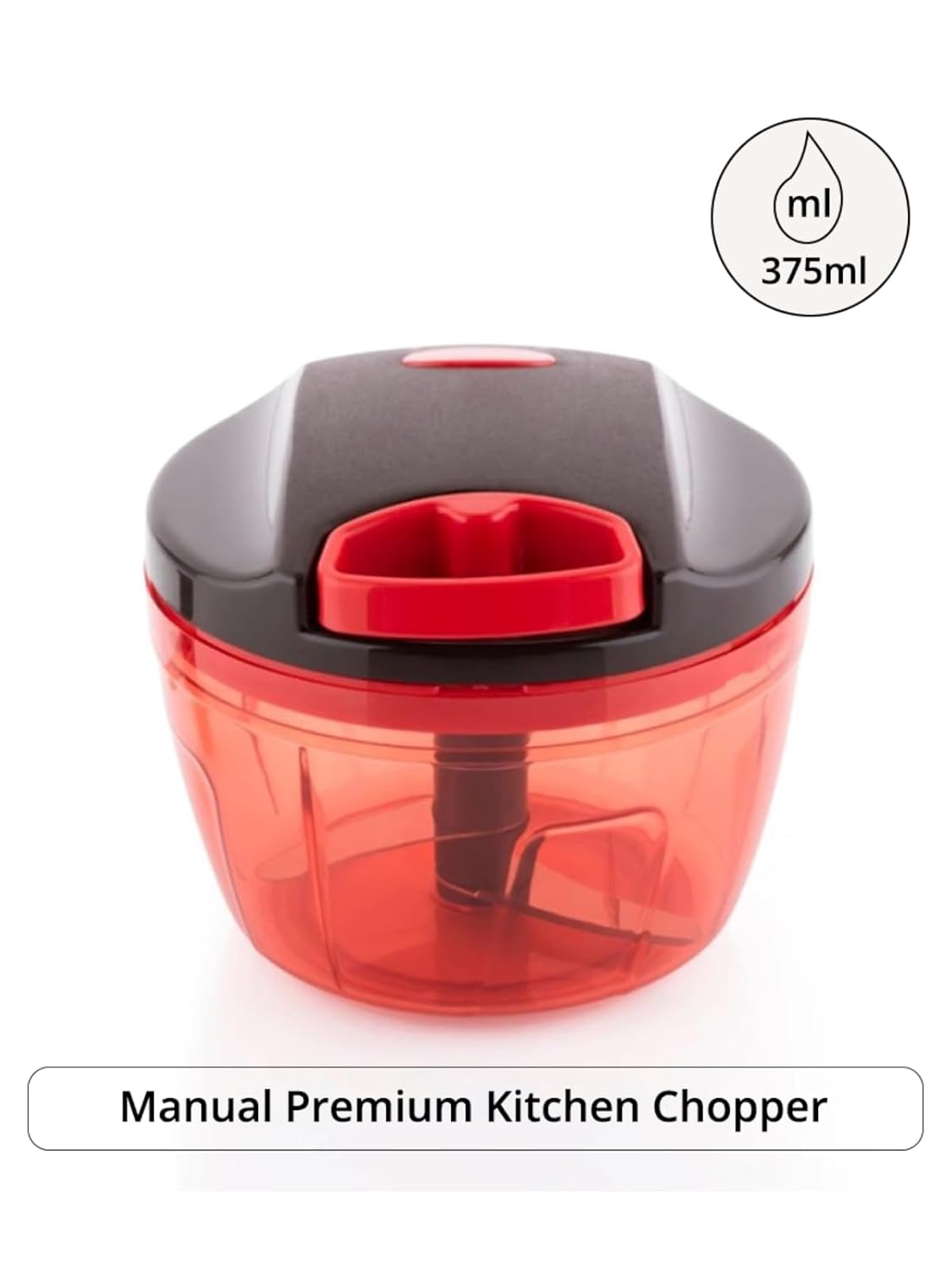 HOMETALES Manual Premium Kitchen Chopper, 375ml, Dual Shade 7 611GraIXCcL. SL1500
