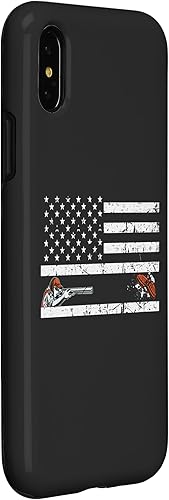 Miniatura 9 de iPhone SE (2020)  7  8 Proud American Retro Flag - Estuche de disparo de escopetas de arcilla para atrapar mechas