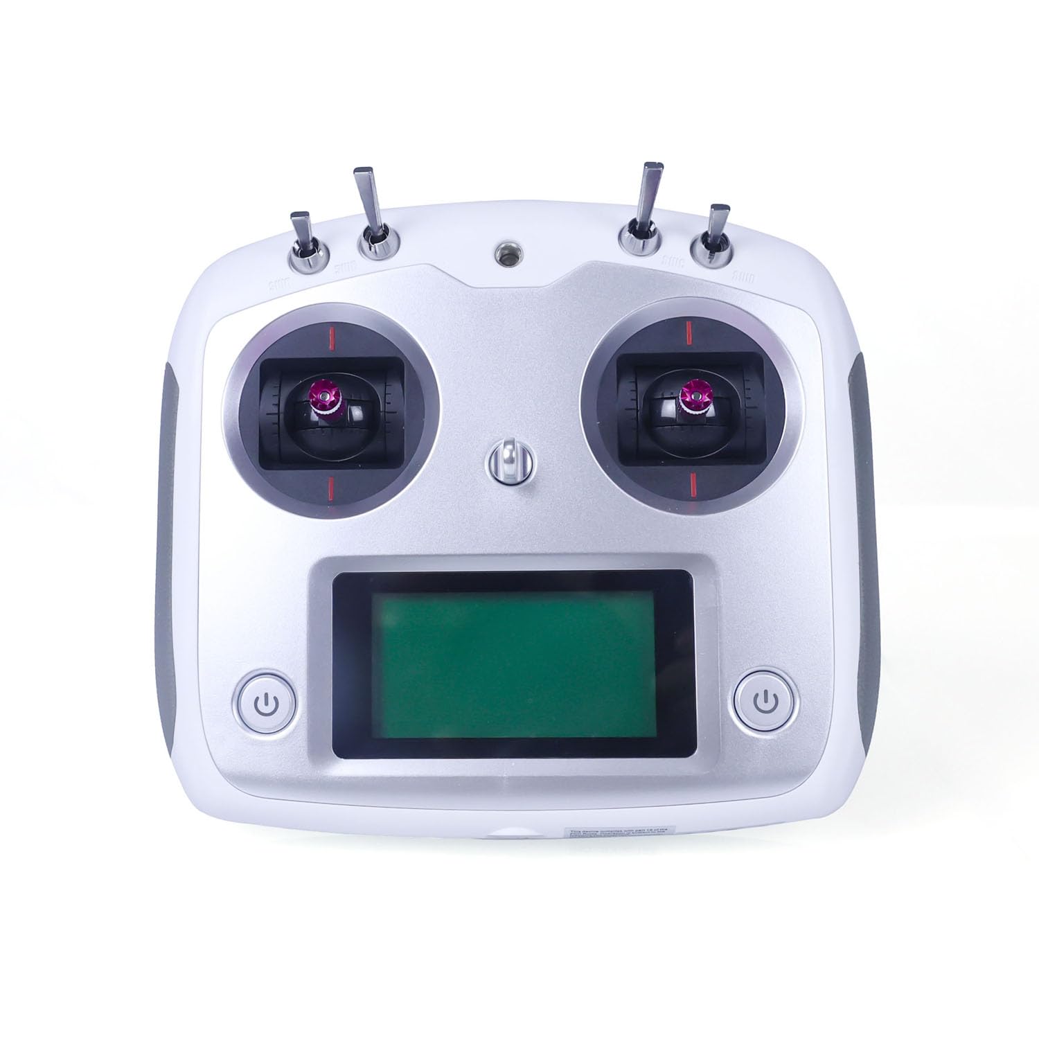 wheelfun FS i6S Remote Control 2.4G Radio System 10CH iA10B Receiver Compatible S.Bus RC Model Airplane White