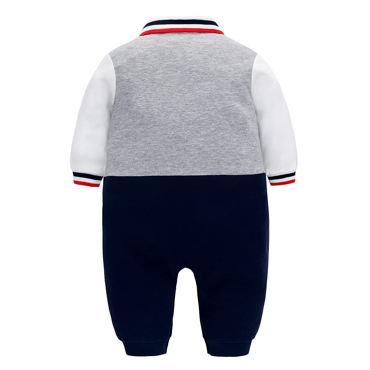 famuka Bebé Niños Traje de Esmoquin Monos Boda Bautismo Festival Ropa para bebés Ropa de una Pieza