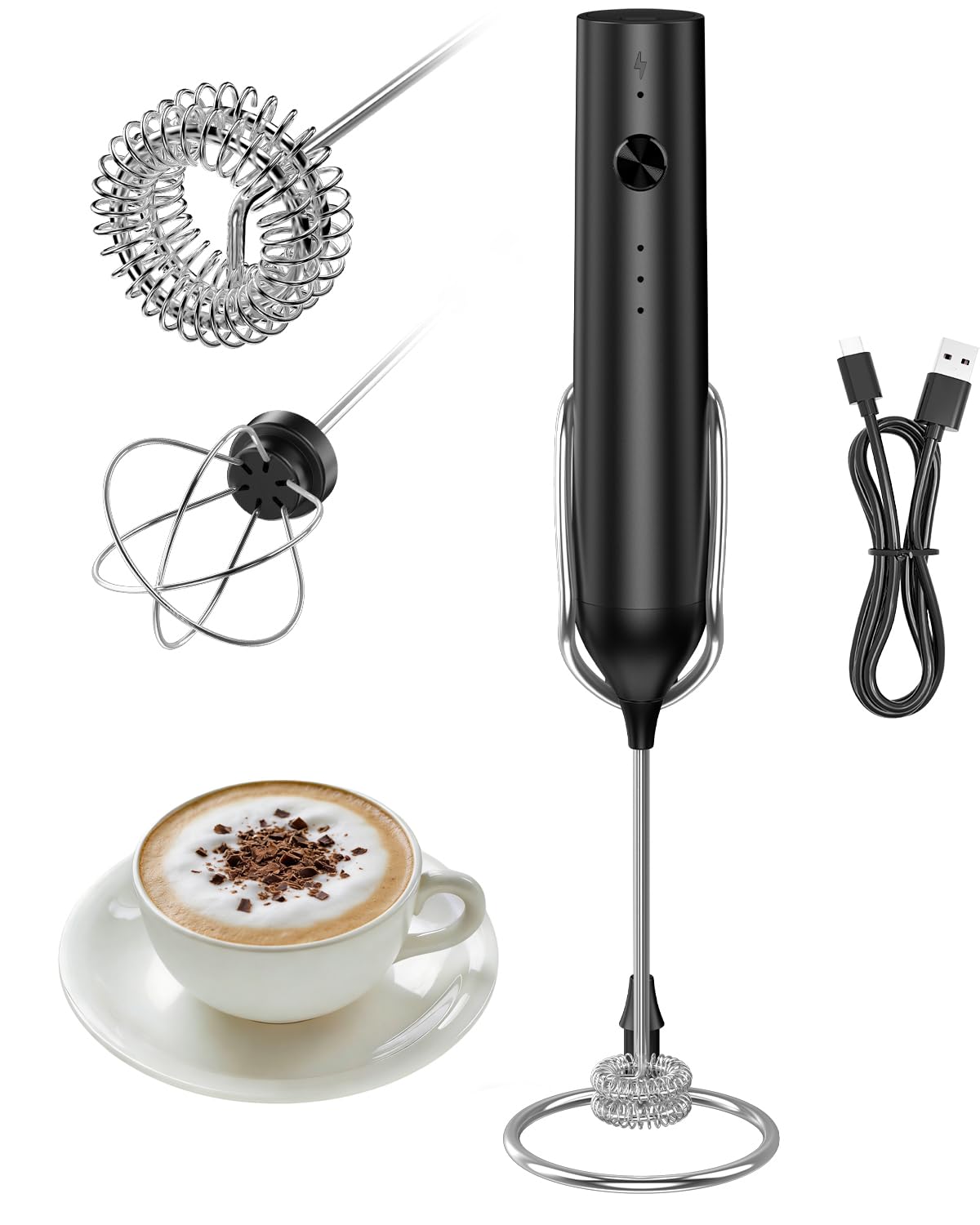 Generic Rechargeable Milk Frother Handheld: Rechargeable Powerhouse — Worth It?