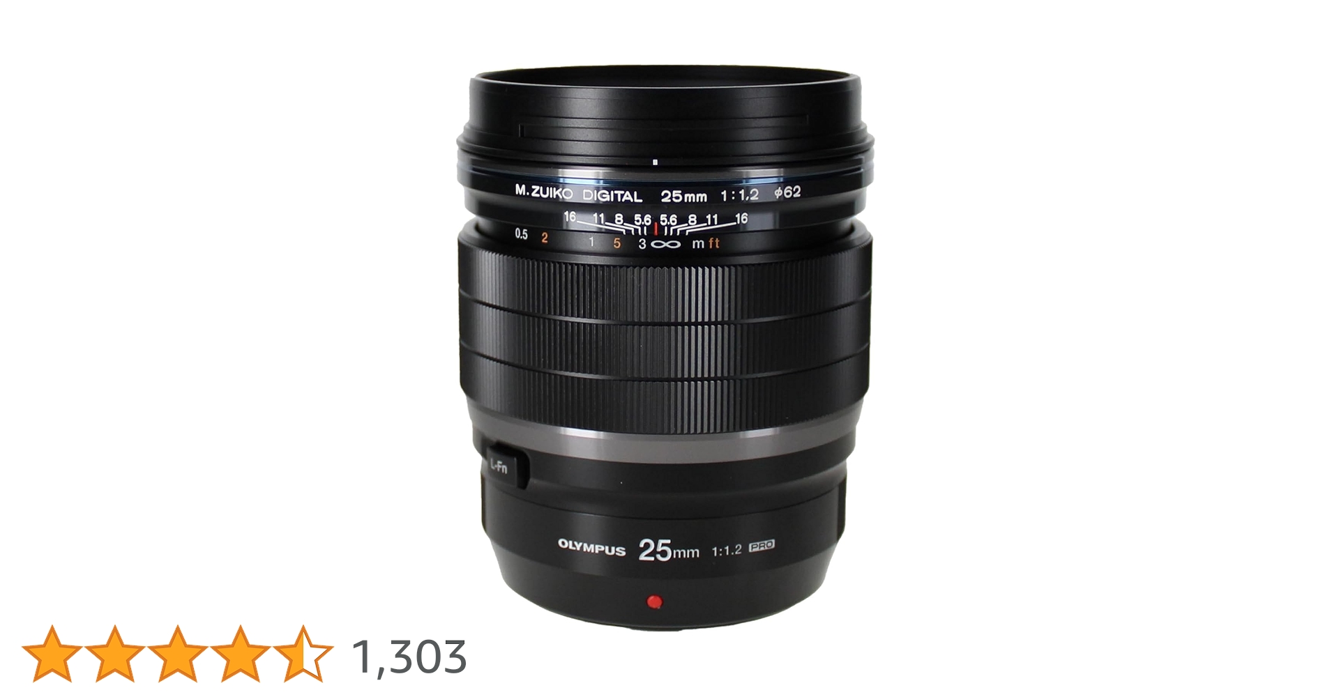 Amazon.co.jp: OLYMPUS 単焦点レンズ ED 25mm F1.2 防塵防滴耐低温