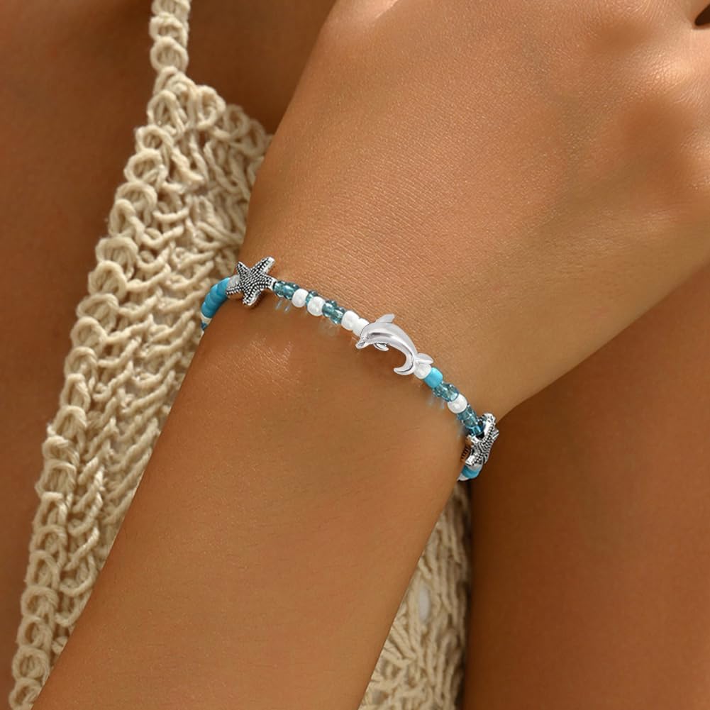 80 Pcs Tibetan Style Dolphin Spacer Beads, Antique Silver, Alloy, Hole:1.4mm - Image 5