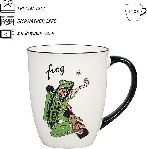 Miniatura 9 de Taza de café con diseño de tiburón que cambia de color, taza de café de cerámica, regalos de Navidad para hombres y mujeres, blanco y negro