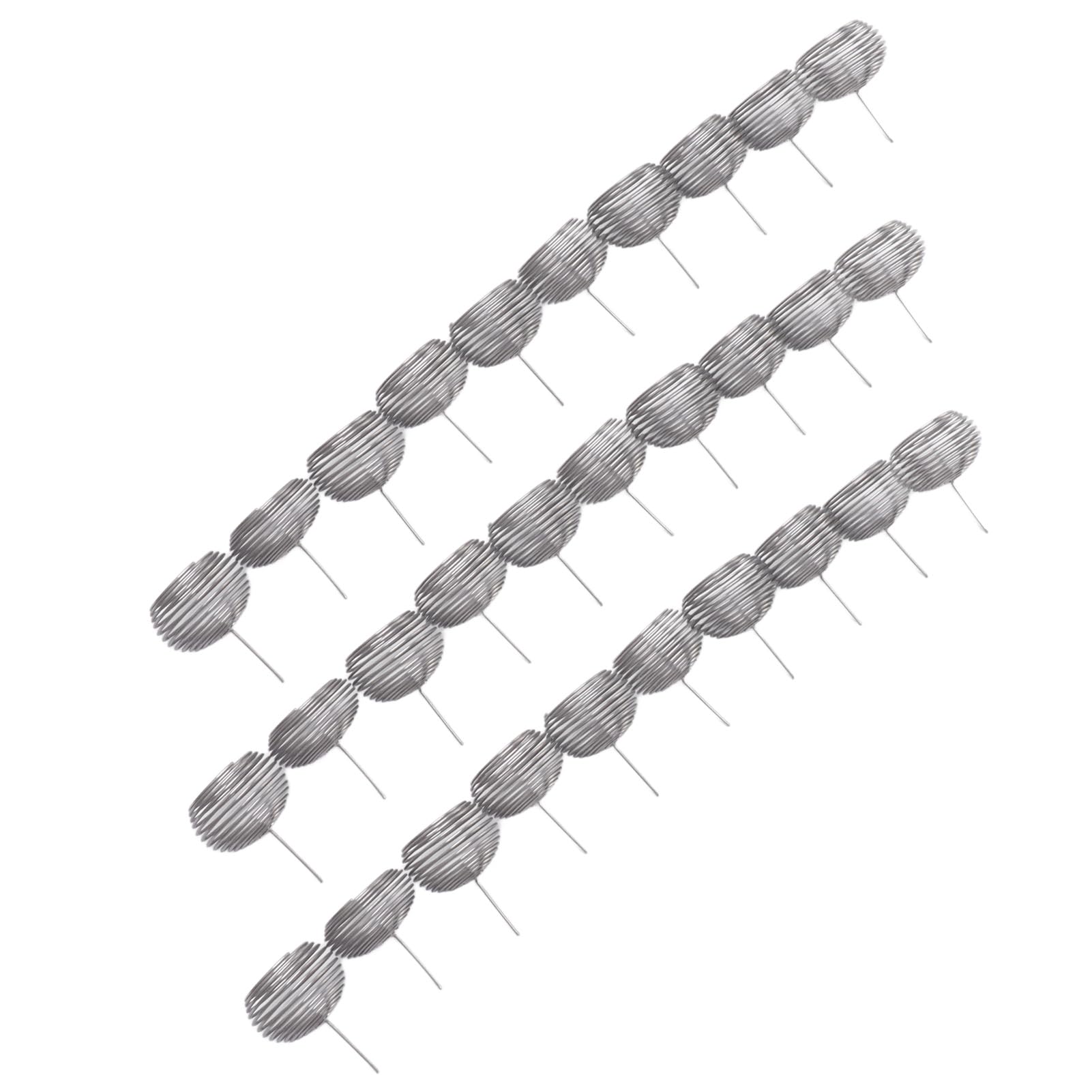 KIMISS Panier d'engrais pour bonsaï, Boîte de Nutrition en Acier Inoxydable de 100 Pièces pour Orchidées, Plantes d'intérieur