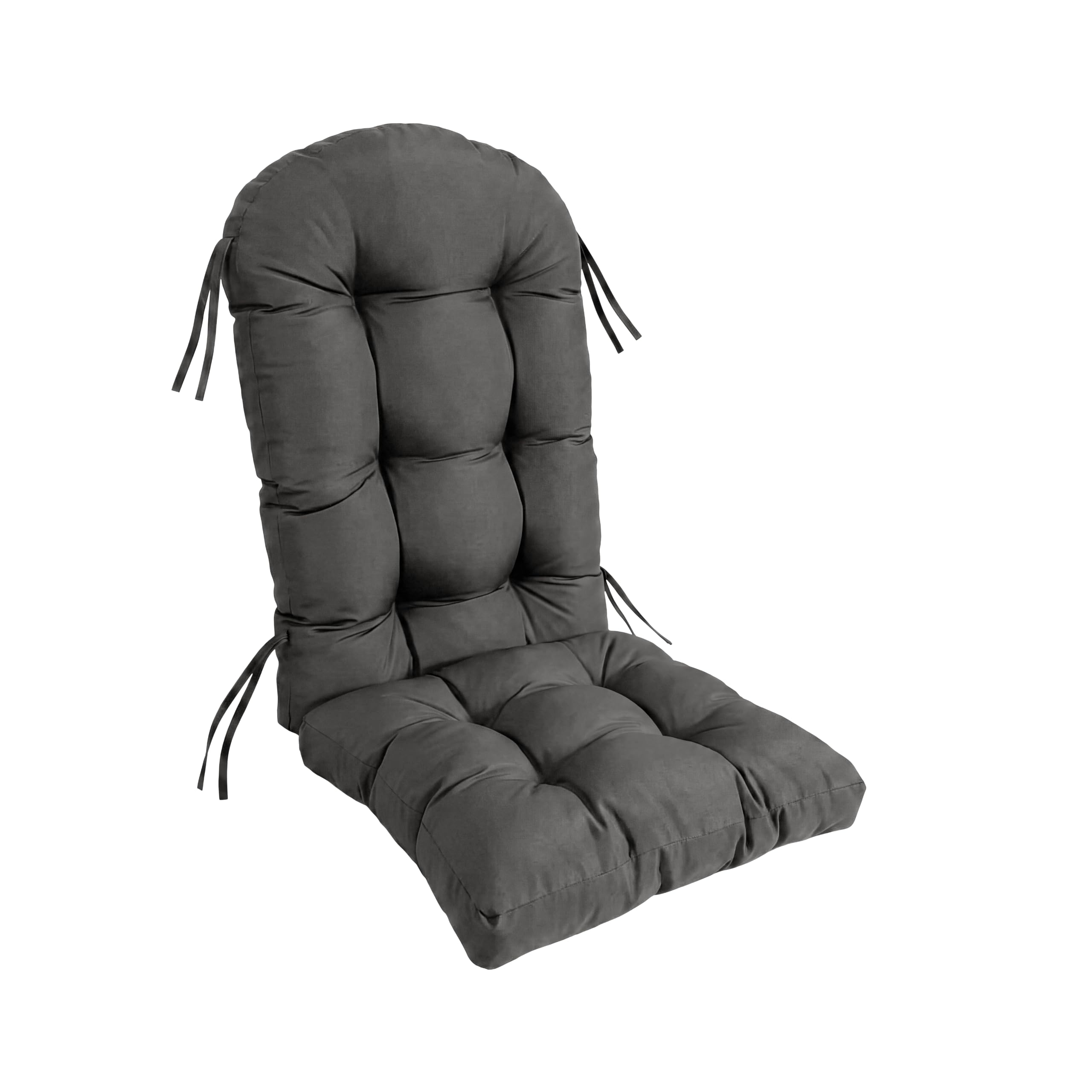 Waterproof Adirondack Chair Cushion Set of 2, Thick High-Back Tufted