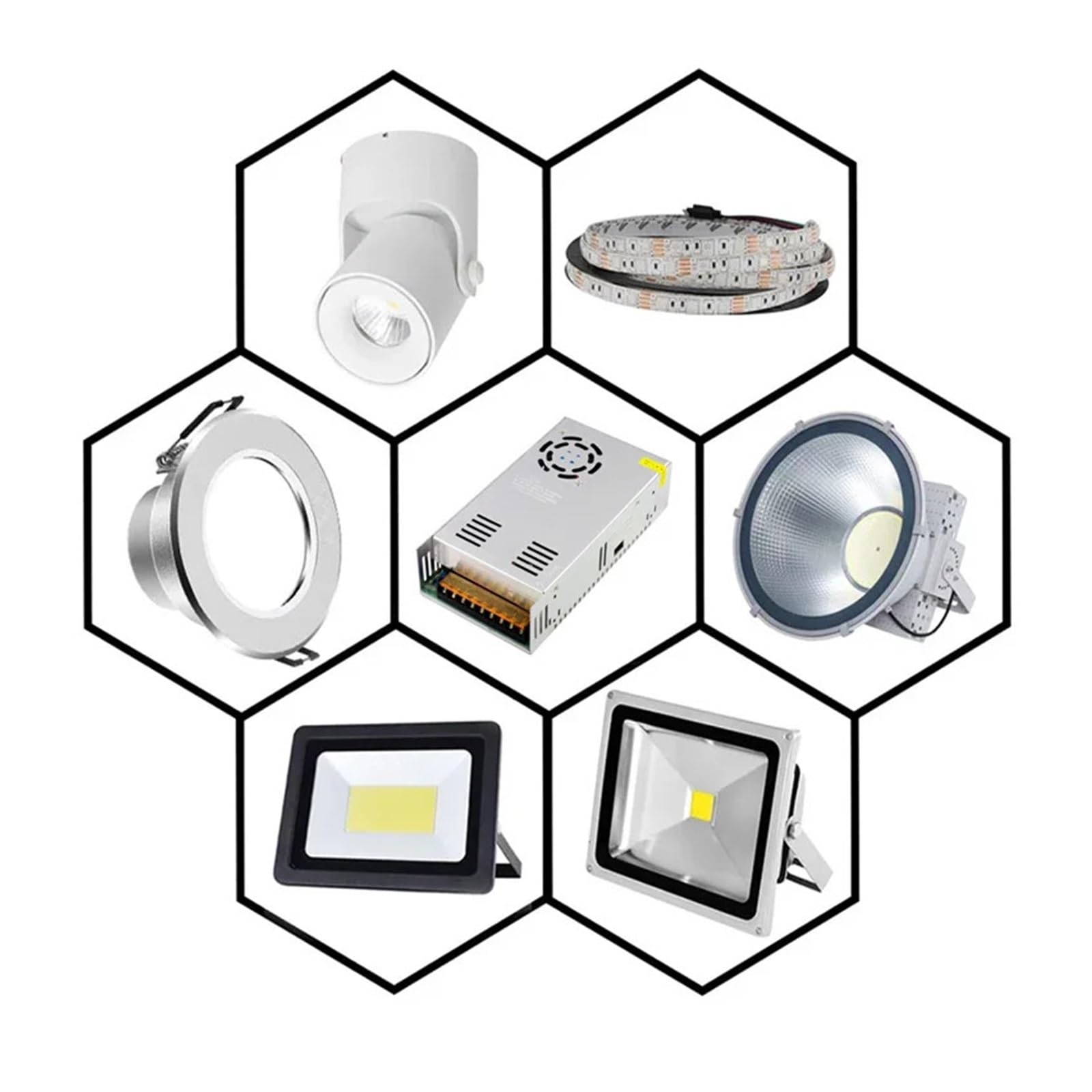 Fuente de alimentación 12 V 60W 120W 150W 180W 600W 1A 5A 10A 20A 30A Transformadores 220V a 12V(DC 12V2A 25W)