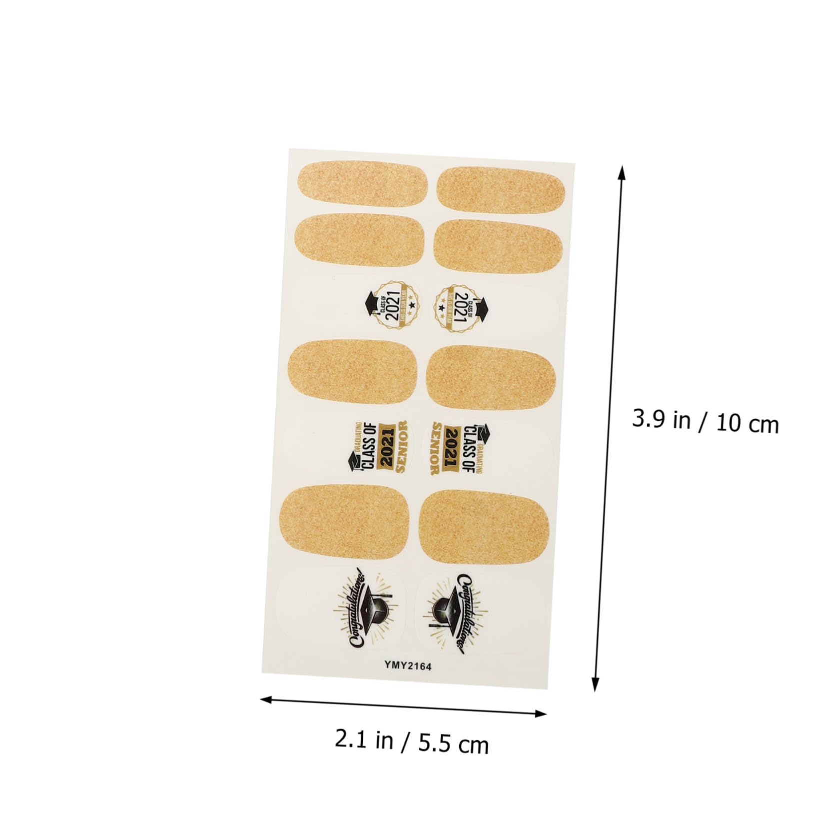 VICASKY 32 fogli, 1 set di adesivi per unghie per nail art