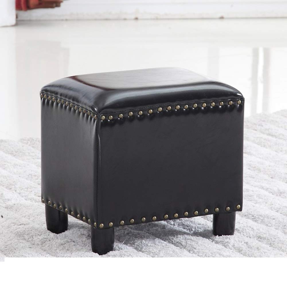 Tabouret à langer rond noir pour sublimer votre entrée