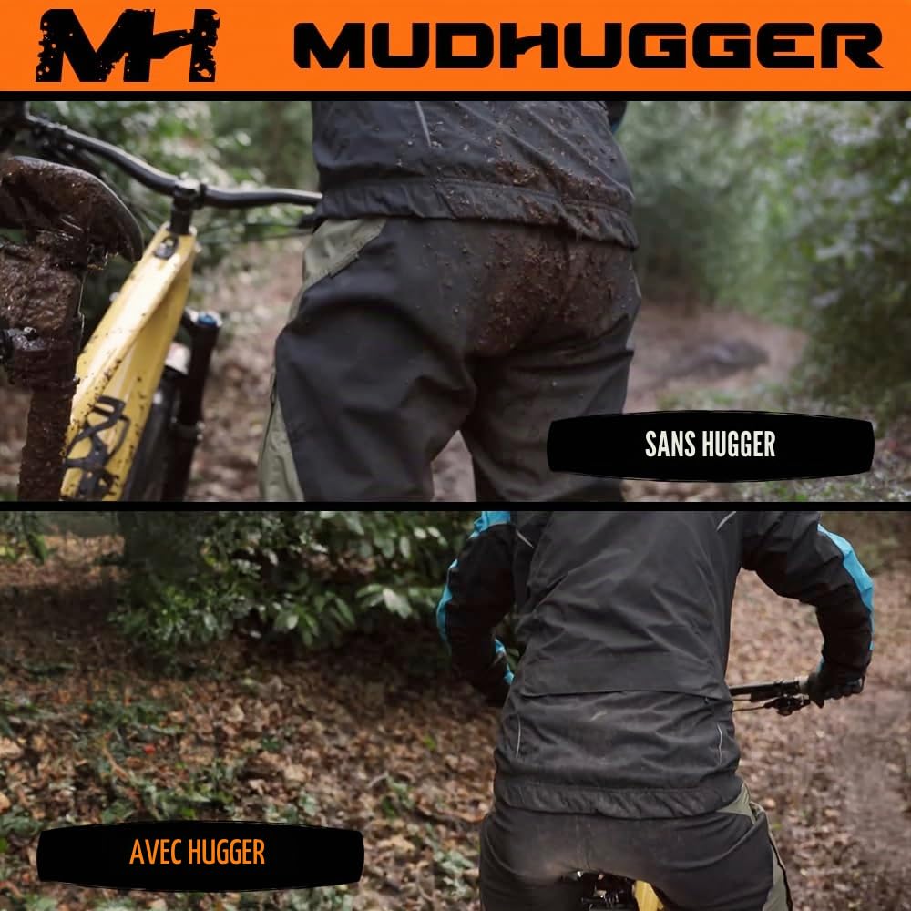 Mudhugger MK2 Garde-boue arrière Noir Taille M