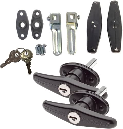 Gordon Glass® Universal Truck Cap Locking T-Handles Matching Set |