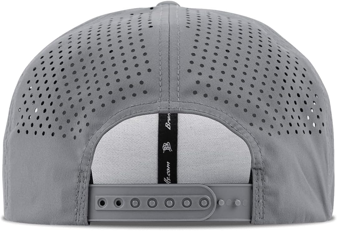 Branded Bills Officially Licensed x Ohio State Buckeyes Flat Performance Collection Buckeyes Script PVC - Image 2