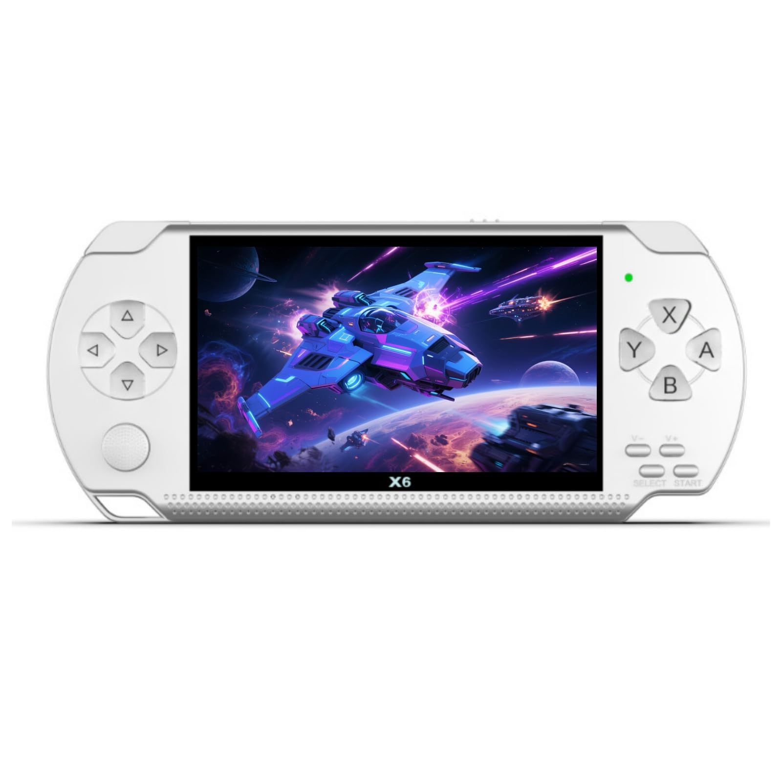 YHFITN 4.3-Inch Retro Handheld Game Console - with Classic Games, Portable Video Game Player with TV Connection, Supports MP4/MP3/eBook Playback,