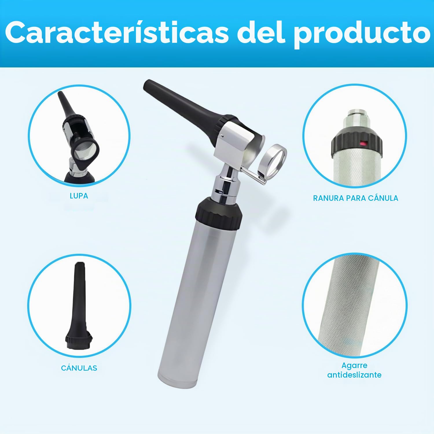 YNR Vet Examine - Otoscopio veterinario - Juego de espéculo para diagnóstico veterinario, kit completo de otoscopio, estuche de almacenamiento portátil, examen para perros, gatos, ganado y todas las