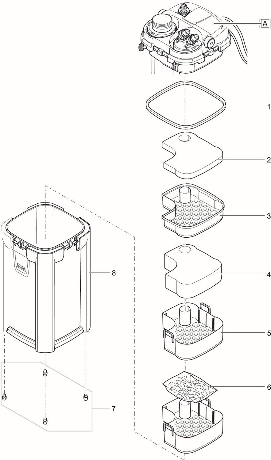 Oase BioMaster Thermo 350 - Filtro Exterior para Acuario