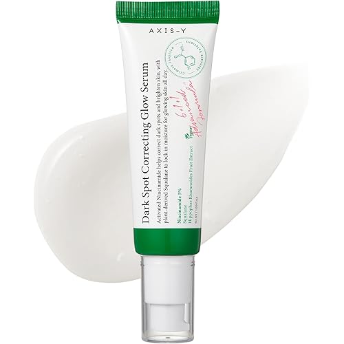 AXIS-Y Dark Spot Correcting Glow Serum - 5% Niacinamide Dark Spot Remover For Face - Vegan Korean Skin Care Niacinamide Serum for All Skin Types - 1.69 fl. oz.
