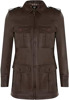 ジャケット・アウター YSTRDY's TMRRW leather anorak Parker YSTRDY'S TMRRW Anorak Parka, Genuine Leather, Black #PG4YXM