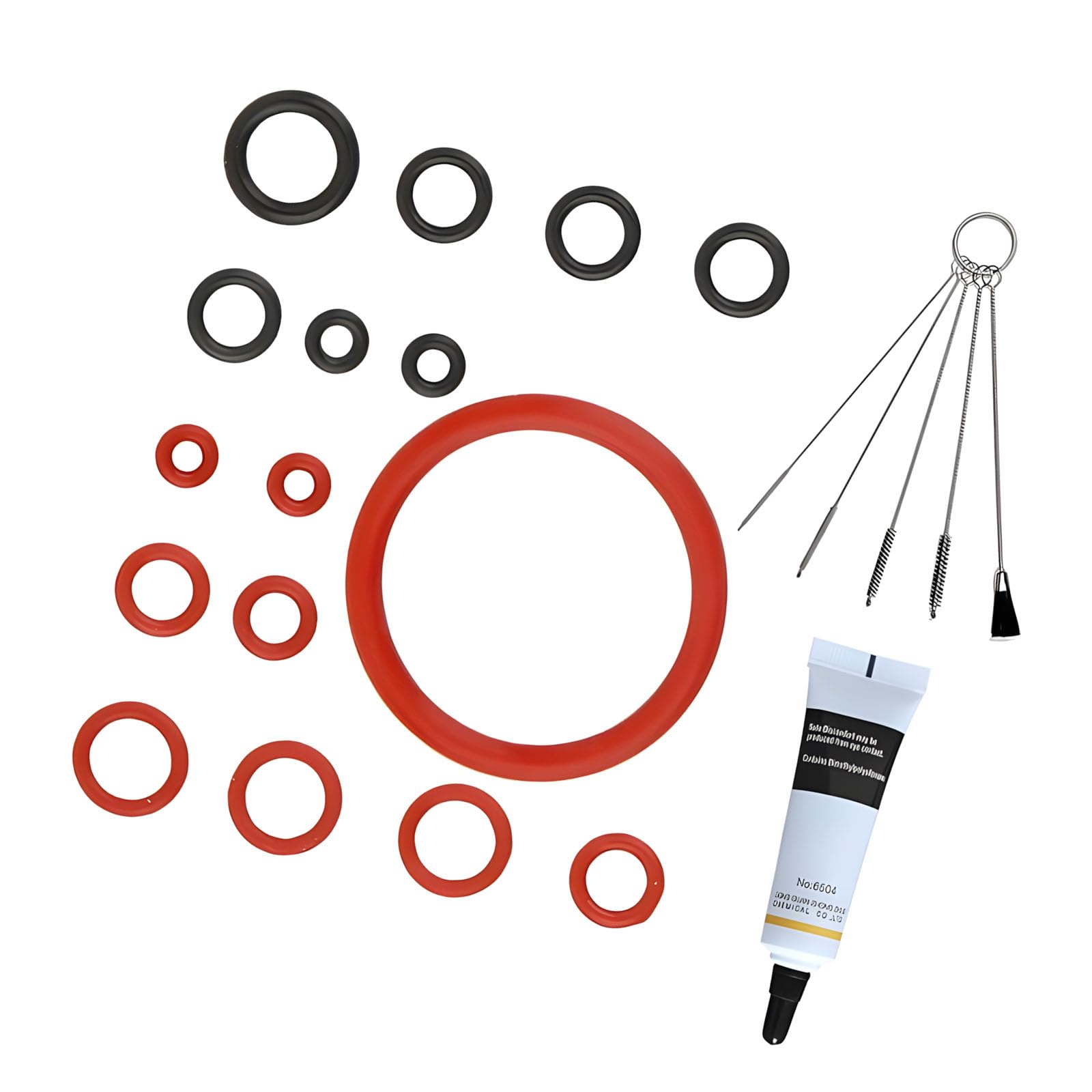 Mekalero Consistent Silicone Sealing Gasket for Espresso Machines Long Lasting and Leak Design Long Lasting Silicone Gasket