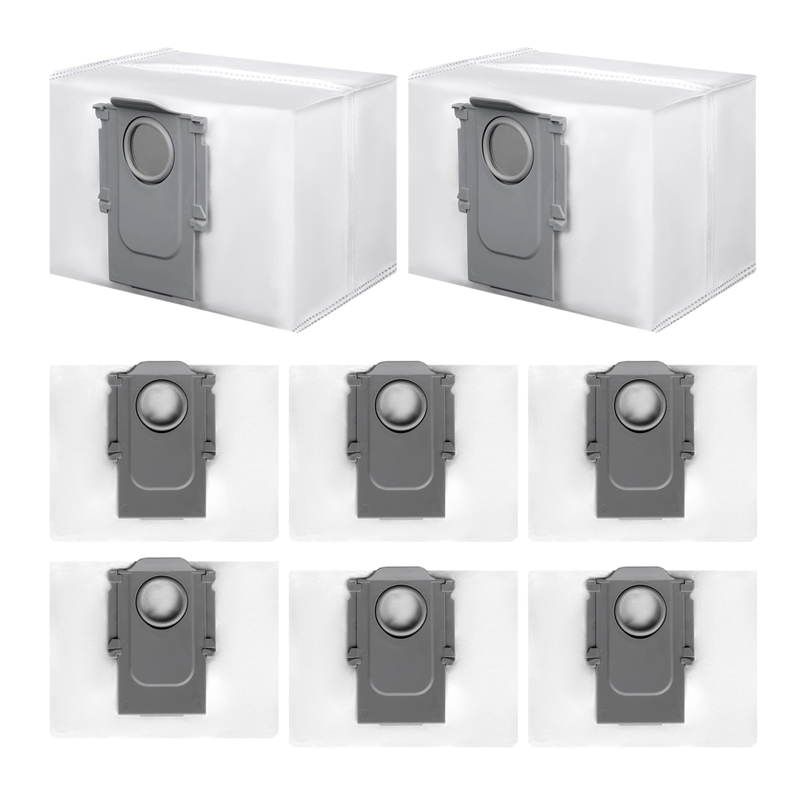 Produktbild von WAIKAS 6er-Pack Staubbeutel Für Roborock Absaugstation – Kompatibel Mit S8+/S8 Pro Ultra, Q5 Pro+/Q7+/Q8 Max+ U.v.m. – Hochwertige Filtration, Großes Fassungsvermögen