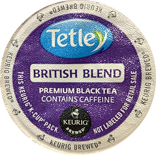 Tetley K-Cup Portion Pack for Keurig Brewers, British Blend, 24 Count