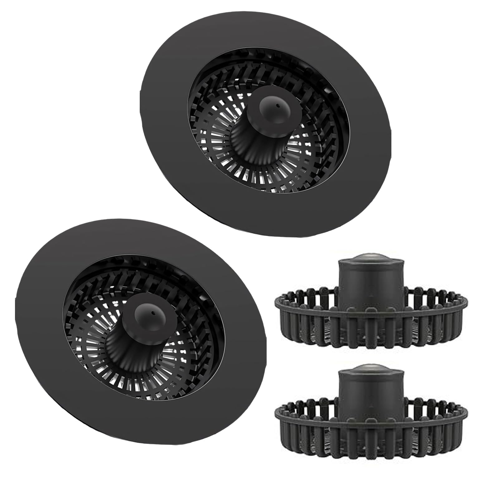 Drain Plug Sink Strainer Stoppers Bounce Cores Strainer Basket Filter Push Type Basins Plug Filter Baths Cover for Tub Hair Catcher