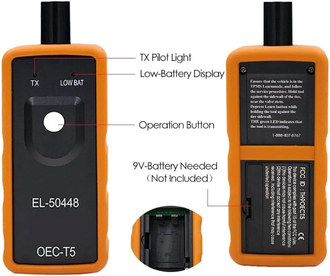 EL-50448 Auto TPMS Programmierwerkzeug Lernsystem Tool für OPEL/GM OEC-T, Reifendruck-Reset Lernwerkzeug