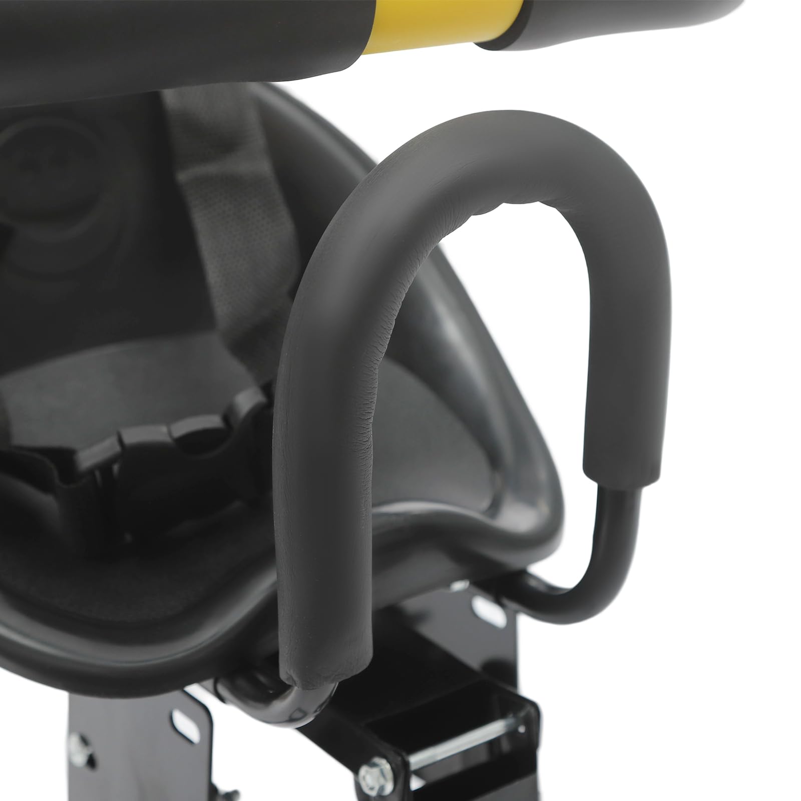 Kids Bike Seat, Detachable Front Mounted Toddler Bicycle Seats with Foot Pedals for Children 2~5 Years,Adjustable Seat Length Children's Bicycle Seat,Safety Protection,Suitable for Most Bicycles