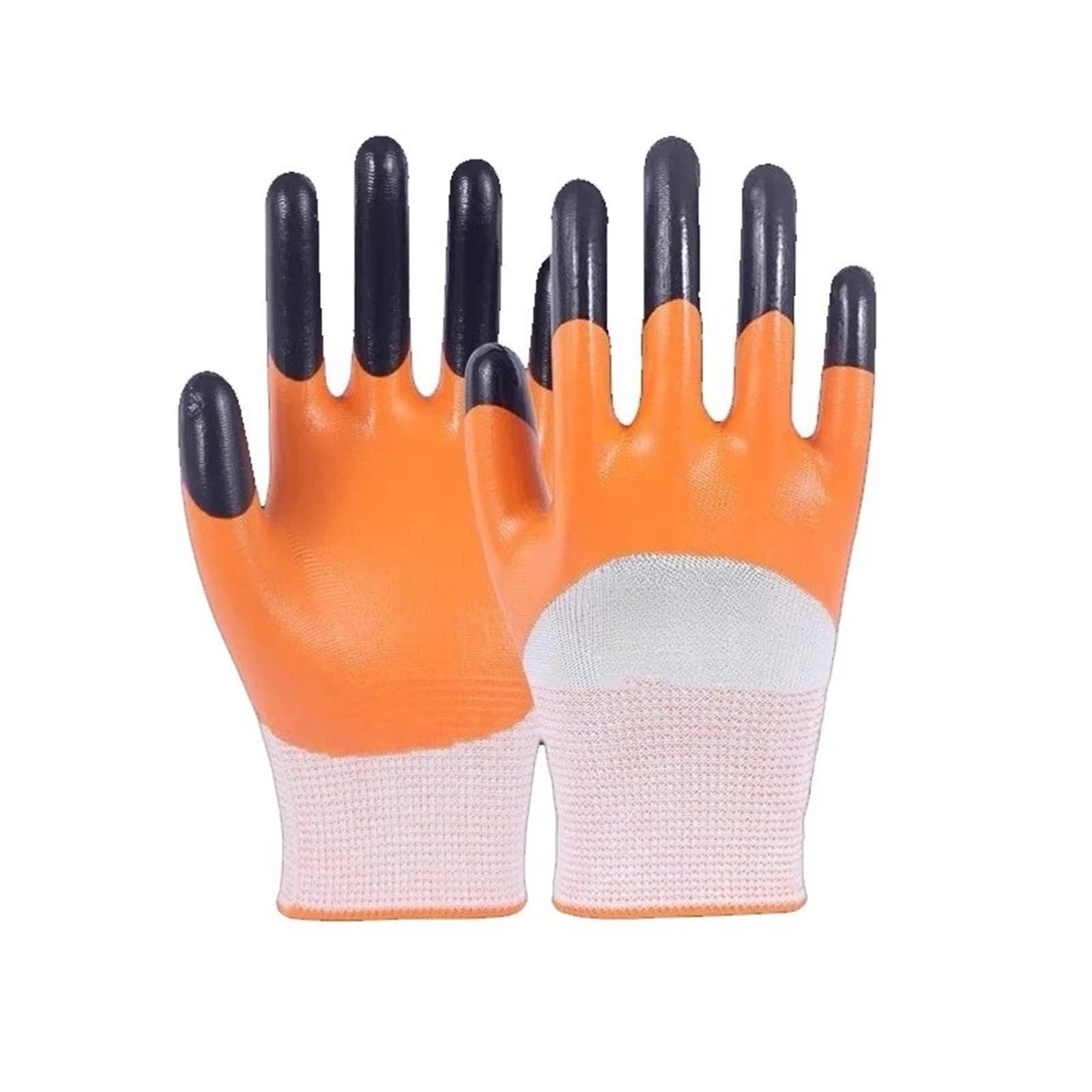 Générique Compatible avec les gants de jardinage renforcés tricolores. | Gants anti-abrasion épais for la taille et le jardinage en extérieur