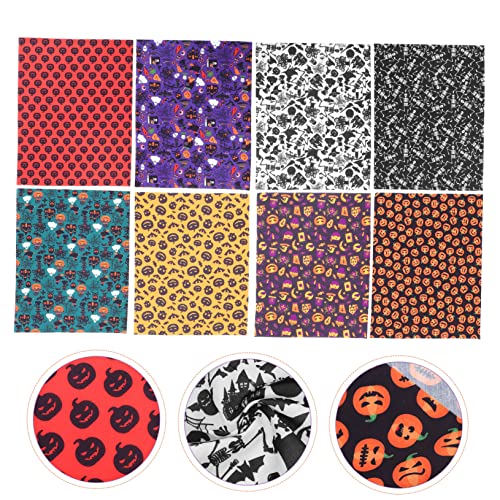 Tissus Patchwork DIY Halloween pour Décorations de Table et Projets Créatifs