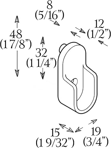 Miniatura 3 de Elef Barra ovalada de armario de cromo pulido de 36 pulgadas con soportes finales, paquete de 5